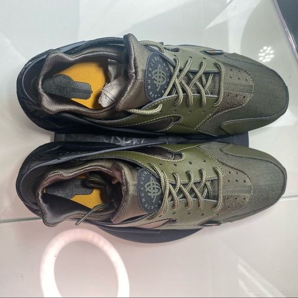 🆕 Nike Air Huarache Cordura 'Cargo Khaki' - Mens Sizes - Picture 7 of 13